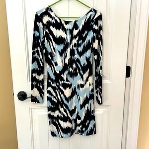 Dress - multi color - scoop back